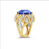 RichandRare-COLLECTOR-TANZANITE AND DIAMOND RING